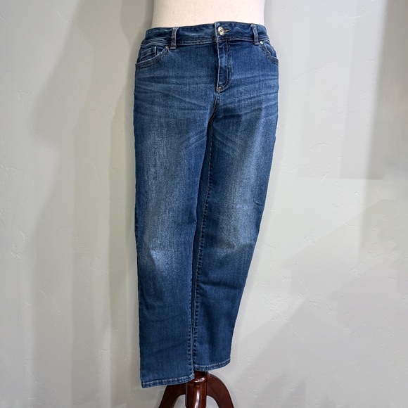 INC Denim Plus Size Skinny Leg Jeans Curvy Fit – Size 16 🔥 - Picture 1 of 5